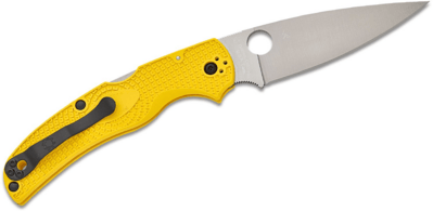 C244PYL Spyderco Native Chief Salt Yellow Lightweight CPM MagnaCut Reveal 14