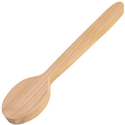 B10_cherry Beavercraft Long-handled Spoon Carving Blank (Cherry)