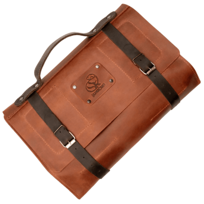 LC_TH_17 Beavercraft Universal Leather Tool Roll-Up Bag