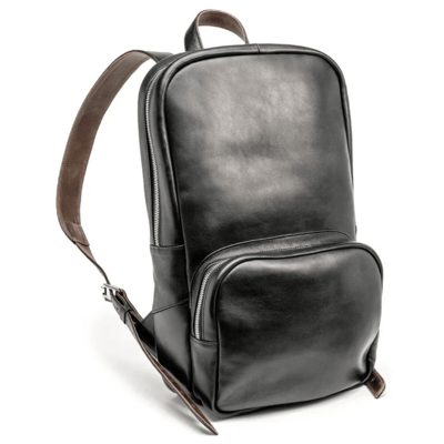 LC_Steadfast_Black Beavercraft Steadfast – Leather Laptop Backpack for Men, Black