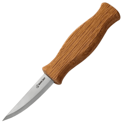 C4 Beavercraft Whittling Sloyd Knife with Oak Handle