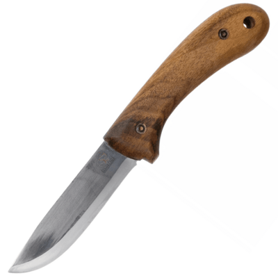 BSH2 Beavercraft Carbon Steel Bushcraft Knife Walnut Handle with Leather Sheath