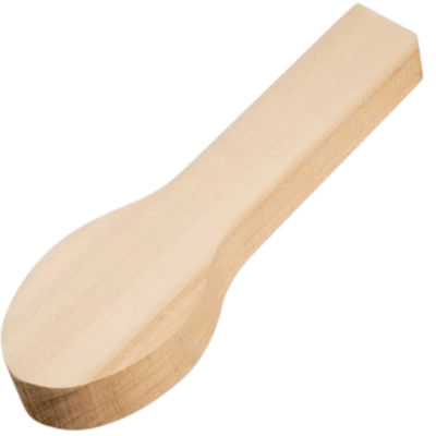 B6_linden Beavercraft Teaspoon Carving Blank (Linden)