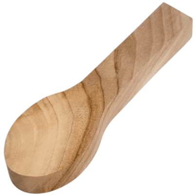B6_walnut Beavercraft Teaspoon Carving Blank (Walnut)