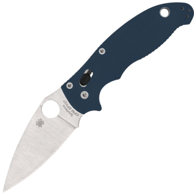 Spyderco C101GPCBL2  MANIX 2 Cobalt Blue vreckový nôž 8,6 cm, Satin, modrá, G10