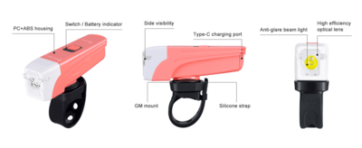 Wyvern_x000D_ (Pink) OLIGHT 3.7V 2000mAh
