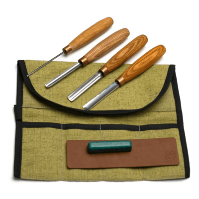 SC02 Beavercraft Wood Carving Straight Chisel Set