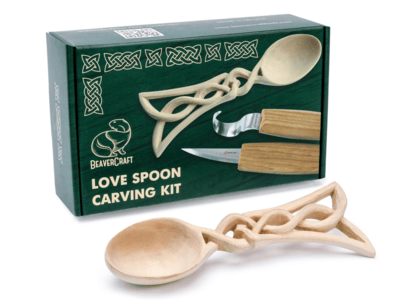 DIY04 Beavercraft Celt Spoon Carving Hobby-Kit