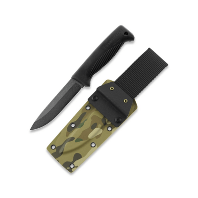 FJP153 Peltonen M07 Ranger Puukko 
NEW Black Handle Kydex
multicam Sheath