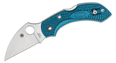 Spyderco C28FP2WK390 Dragonfly 2 Wharncliffe kapesní nůž 5,8 cm, modrá, FRN
