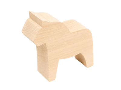 BW_DIY02 Beavercraft Dala Horse Carving Blank