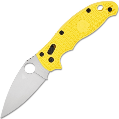 Spyderco C101PYL2 MANIX 2 Salt Yellow kapesní nůž 8,6 cm, Satin, žlutá, FRN