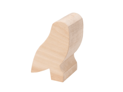 Bird_Owl Beavercraft Owl Bird Carving Blank