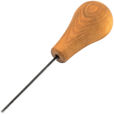 P12/02 Beavercraft Palm-size straight V-profile chisel. Sweep ?12 (2mm)