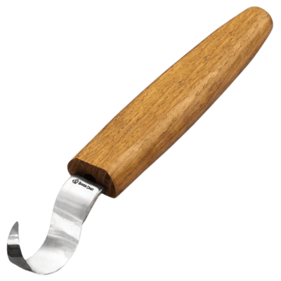 SK1 Oak Beavercraft Spoon Carving Knife 25 mm with Oak Handle
