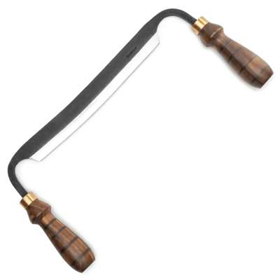 DK4S Beavercraft Debark Draw Knife with Leather Sheath