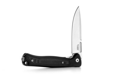 SK01A BS LionSteel Solid BLACK Alumínium kés, MagnaCut penge KÖVES MOSÁS, Fekete vászon betét