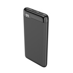 SETTY SPBL-10 külső akkumulátor 10000 mAh, LCD, fekete (GSM106102)