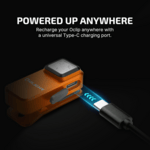 Oclip Orange OLIGHT Customized 280mAh 3.7V Rechargeable Battery
