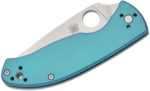 C122TIBLP Spyderco TENACIOUS BLUE TI PLAINEDGE