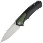 PF838GRS Petrified Fish PF838
Pub Satin D2 Green G10 With Black G10