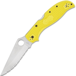 C258SYL Spyderco Stretch 2 XL Salt Yellow Lightweight