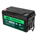 AGM12V65AH-J Green Cell Cube AGM VRLA IP54 12V 65Ah karbantartásmentes akkumulátor fűnyírókhoz, robo