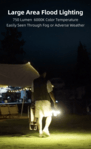 CL2 LAKE KLARUS Camping lampy CL2, 750 lumen