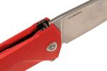 KUR OR LionSteel Liner Lock Sleipner Blade, ORANGE  G10 handle, IKBS