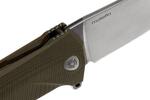 KUR GR LionSteel Liner Lock Sleipner Blade, GREEN G10 fogantyú, IKBS