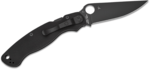 C36GPBK2 Spyderco Military 2 Black G-10 Black Blade Reveal 13