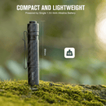 I3T_x000D_ (Carbon Fiber) OLIGHT 1 x 1.5V AAA Alkaline _x000D_ Battery_x000D_ (Included)