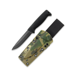 FJP153 Peltonen M07 Ranger Puukko 
NEW Black Handle Kydex
multicam Sheath