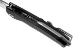 KUR BK LionSteel Liner Lock Sleipner Blade, BLACK G10 handle, IKBS