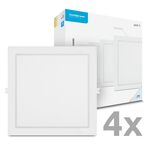 Modee LED Négyzet alakú LED Panel - Süllyesztett 24W 2640lm Hideg Fehér P4 (ML-LPSB6000K24WPN)