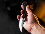 Böker Plus 02BP0007 Tavros pevný nôž 7 cm, Satin, čierna, G10, puzdro Kydex