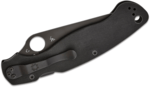 C36GSBK2 Spyderco Military 2 Black G-10 Black Blade Reveal 13