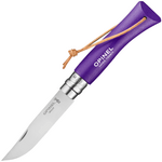 OPINEL 002205 VRI N°07 Bushwhacker Purple kapesní nůž 8 cm, fialová, dřevo