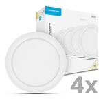 Modee LED Kulatý LED panel - montovatelný 24W 2640lm neutrální bílá P4 (ML-LPR4000K24WPN)