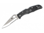 Spyderco C10PSBK Endura 4 Lightweight kapesní nůž 9,5 cm, Satin, černá, FRN