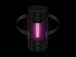 Böker Plus 09BP0014 Mini Glow Pink elem nélküli kulcstartó lámpa, rózsaszín