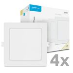 ML-LPSB4000K12WPN Modee LED Panel Négyzet - Beépíthetó P-sorozat 12W 4000K (1320 lumen) P4 ERP