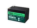 Green Cell LFPGC12V12AH CUBE LiFePO4 baterie 12Ah 12.8V 153.6Wh