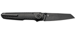 MKM MK MI-TDSW MIURA vreckový nôž 6,9 cm, Dark Stonewash, čierna, titán