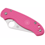 C223PPN Spyderco Para 3 Pink Lightweight Plainedge Living Beyond Breast Cancer Reveal 14
