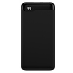 SETTY SPBL-10 külső akkumulátor 10000 mAh, LCD, fekete (GSM106102)