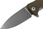 KUR GR LionSteel Liner Lock Sleipner Blade, GREEN G10 fogantyú, IKBS