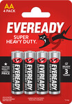 Energizer Eveready Super Heavy Duty AA R6 / 4 1,5V 4ks 7638900083590