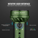 Marauder Mini (OD Green) OLIGHT Customized 6500mAh 3.7V 24wh 32650 _x000D_
Rechargeable Lithium Batt