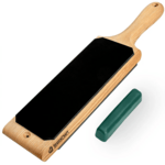 LS1P1 Beavercraft kétoldalas bőr lapátpánt P01 polírozó keverékkel